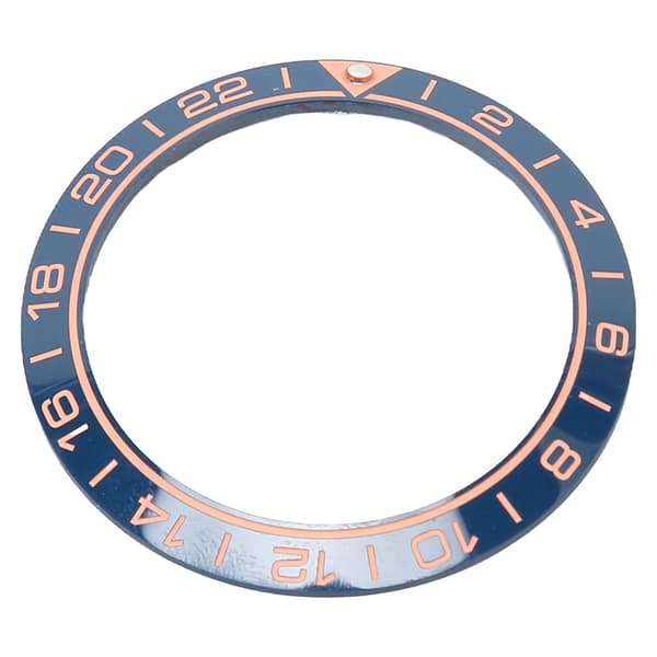 Klockringsinlägg 41,5 mm Keramisk klockring Reservdel för urmakare