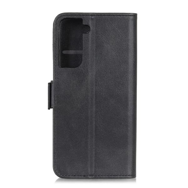 Samsung Galaxy S21 - Plånboksfodral med magnetlås - Svart