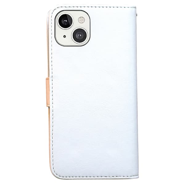 Enkel Elegance, iPhone 13, Pungcover, Sort Svart
