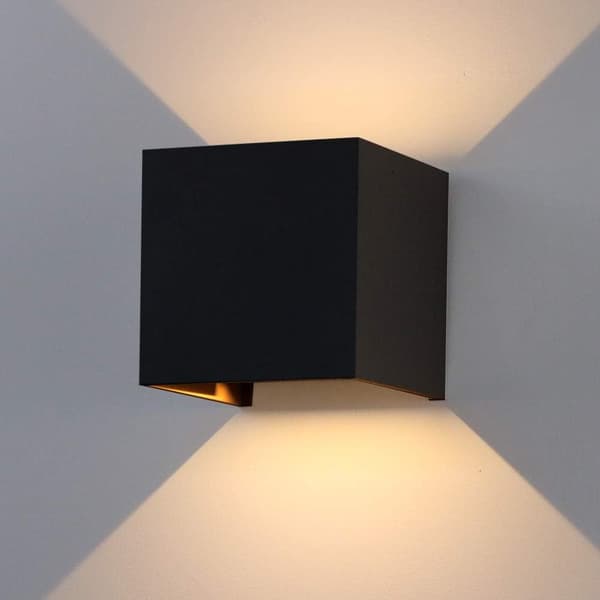 Pearl Rare LED Facadelys 'Fenence' - Solar 6W Skumringssensor - Hvid