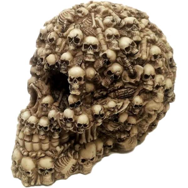 Ebros Ossuary Ghost Whisper Lost Souls Skull Statue Skeleton Cran