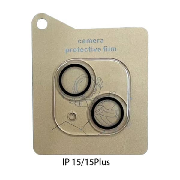 [3-pack] iPhone 15 iPhone 15 Pulse kameralinsskydd i härdat glas