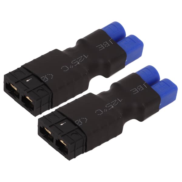 2 st RC Hona till EC3 Hane Adapter Lättvikt Hög Tålighet RC Uppgraderade Delar för RC Bil Flygplan Båt Modeller