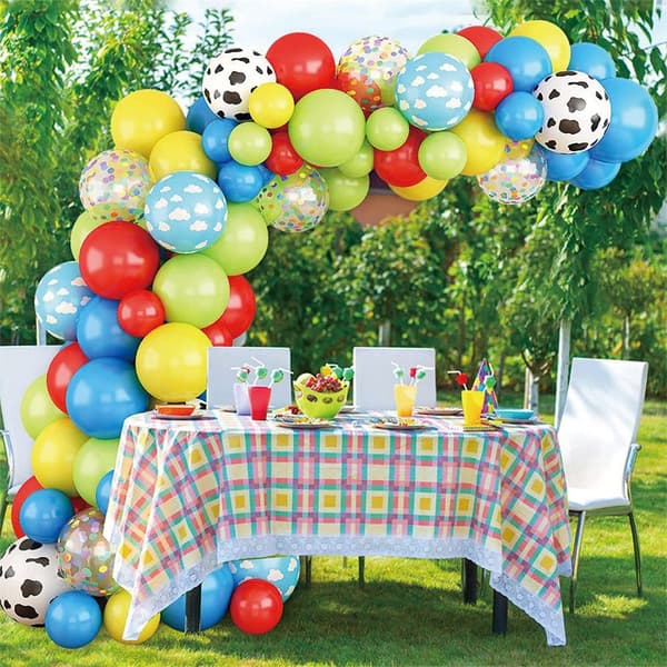 Ballon 75 stk. iriserende ballonsæt, til bryllupsdekoration