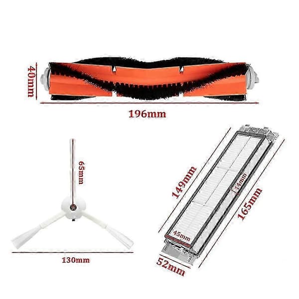 reservedele til xiaomi mi roborock s5 max s50 s51 s6 max