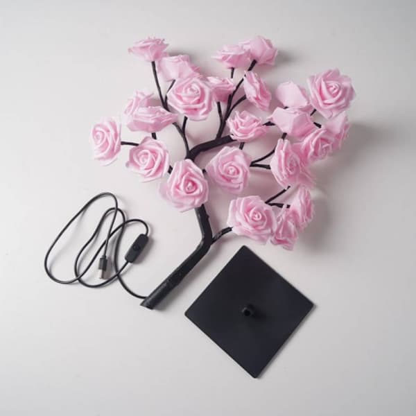 Bordlampe Rose Lamper ROSA rosa purple