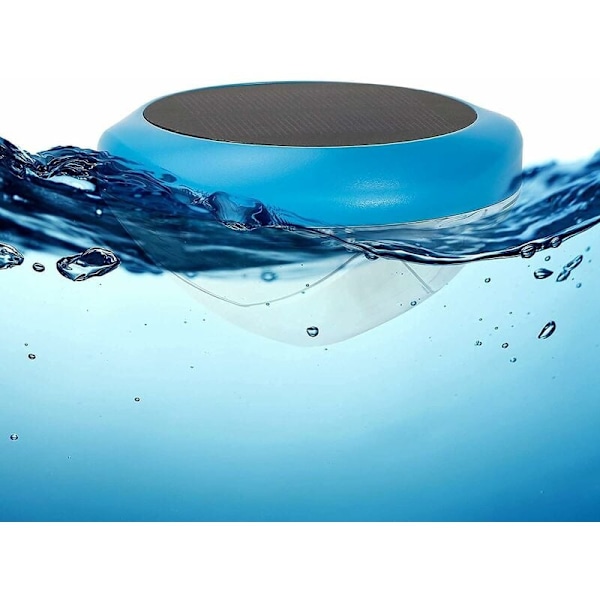 LED-poollampor för utomhusbruk, perfekta för att skapa atmosfär i trädgården, bakgården eller dammen, slås på automatiskt, långvarig solcellsdriven flytande poollampa