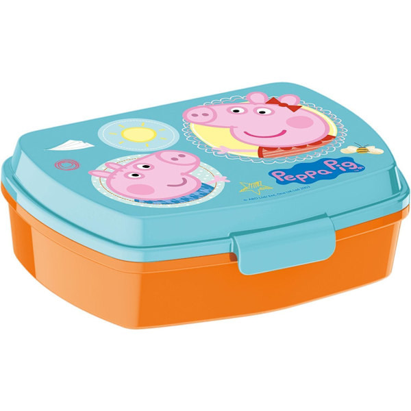 Peppa Pig Greta Gris Matlåda Ljusblå one size