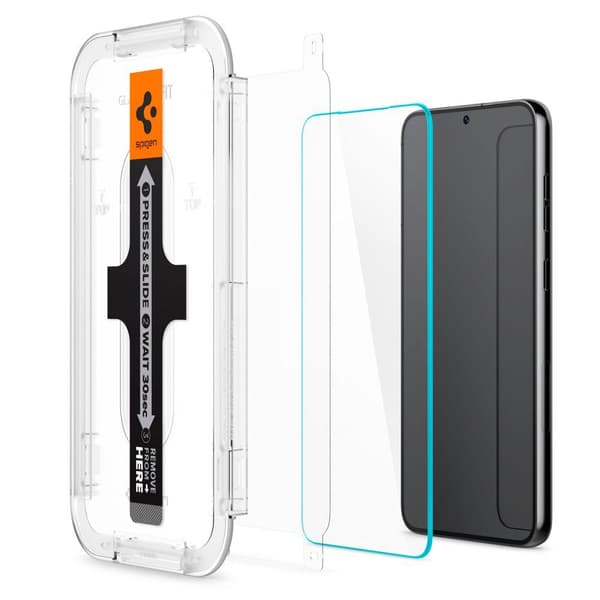 Galaxy S23, 2-PACK, GLAS.tR, Ez Fit, Skjermbeskytter
