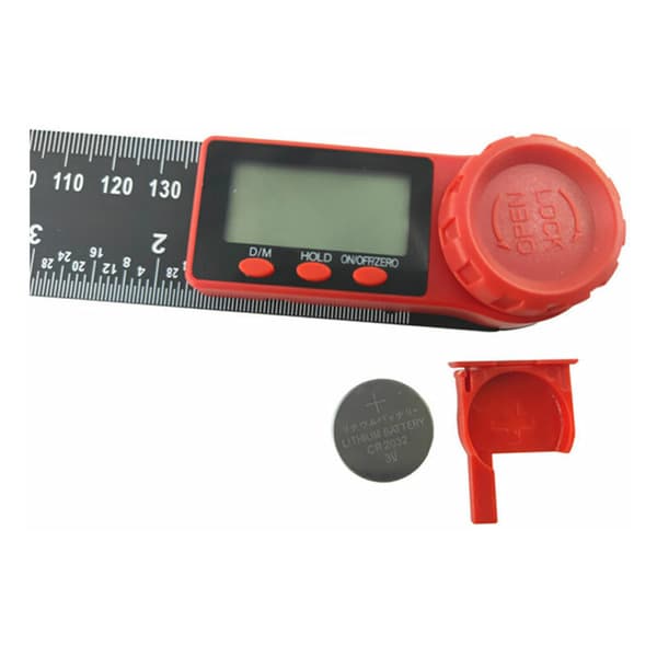 Digital vinkelmåler, 2 i 1 digital vinkelmåler, stort LCD-display