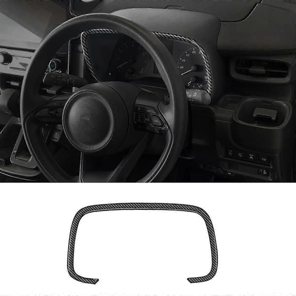 Rhd Fiber Bil Interiør Dashbord Instrumentpanel Dekorativt Deksel Strips Ramme For Sienta 2