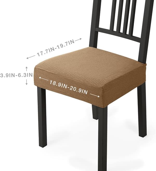 4-pack Stolskydd för Matbord - Universal Passform - Spande