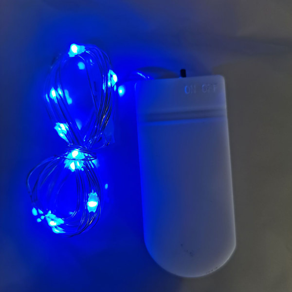 12-pack Fairy String Lights, 20 LED-lampor 6,5 fot, Batteridriven, Fest, Bröllop, Juldekoration