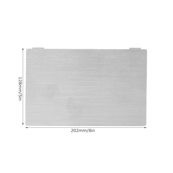 Magnetisk Byggplatta 3D-skrivare Resin Flexibel Byggplatta Magnetisk Ark 202x128mm För Mono X för Photon X