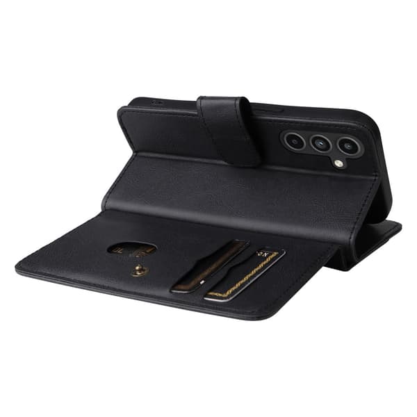 Samsung A15 5G, 10-FACK, Pungcover, Sort