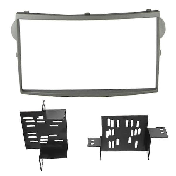 2din Bilradio Fascia Til Starex/h1 Dvd Stereo Ramme Plade Adapter Montering Instrumentbræt Installation Bezel