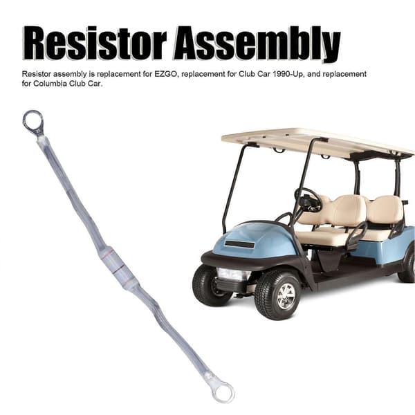 Solenoidmodstandsmontering 1014947 Plastmetal Nem installation Erstatning for Club Car