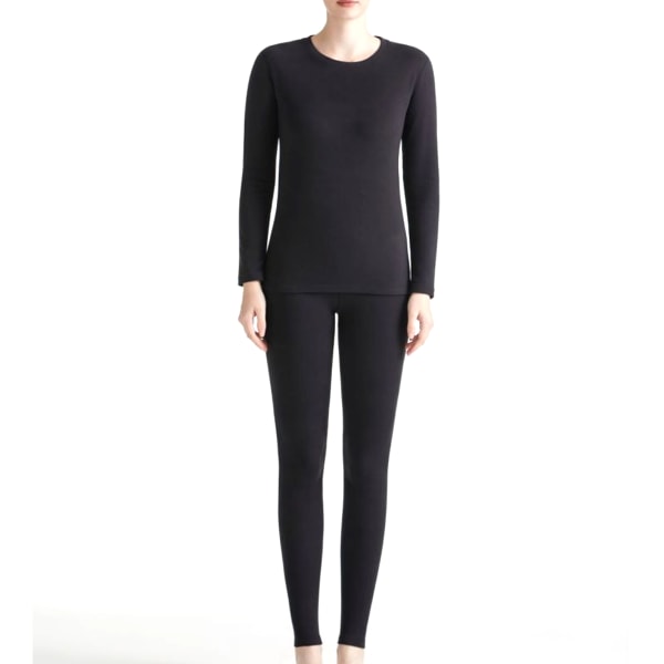 Kvinnors thermal underkläder Baslager Long Johns Set Winter