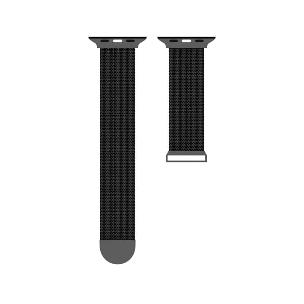 Apple Watch 38 / 40 mm Milanese Loop Metall Armband Svart