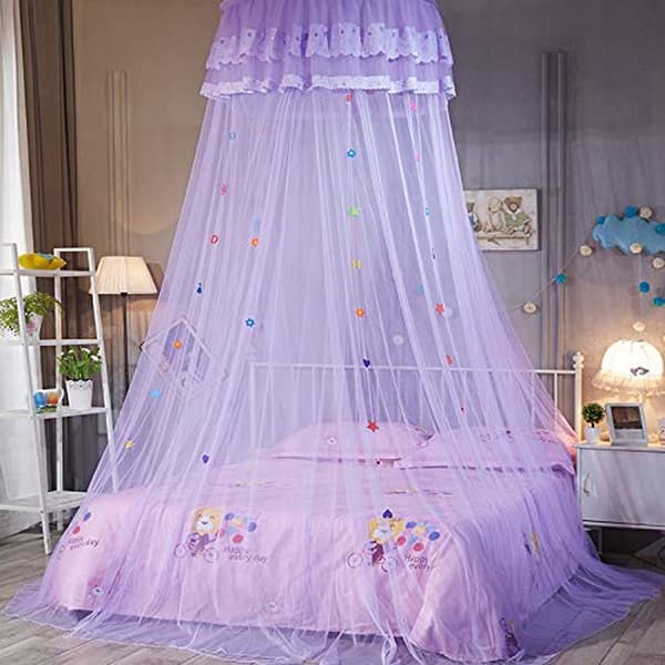 Prinsesse myggenet, sengehimmel (lilla)