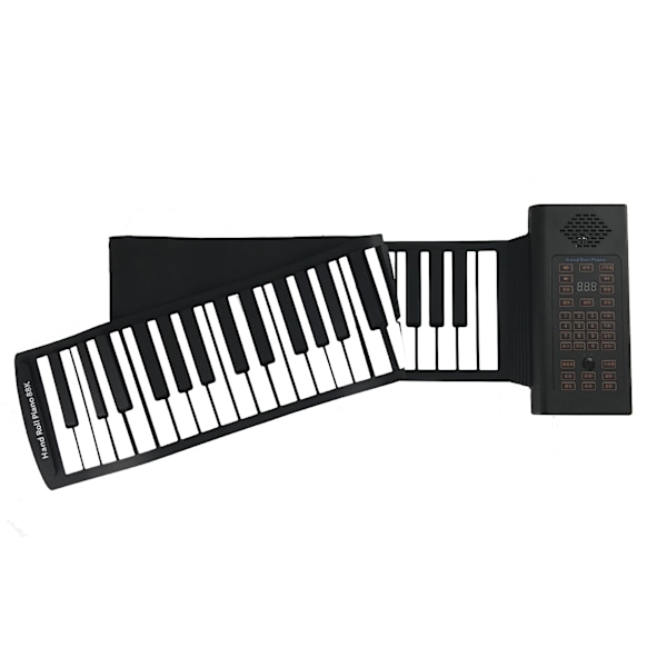 Bärbar tangentbordspiano med väska Handtangentbord Rullbart tangentbordspiano Vikbart tangentbord Elektroniskt tangentbord Musiktangentbord