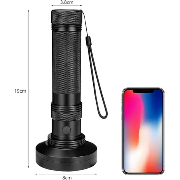 UV-taskulamppu, 100 kpl LED musta valo taskulamppu 395nm UV-lamppuilmaisin