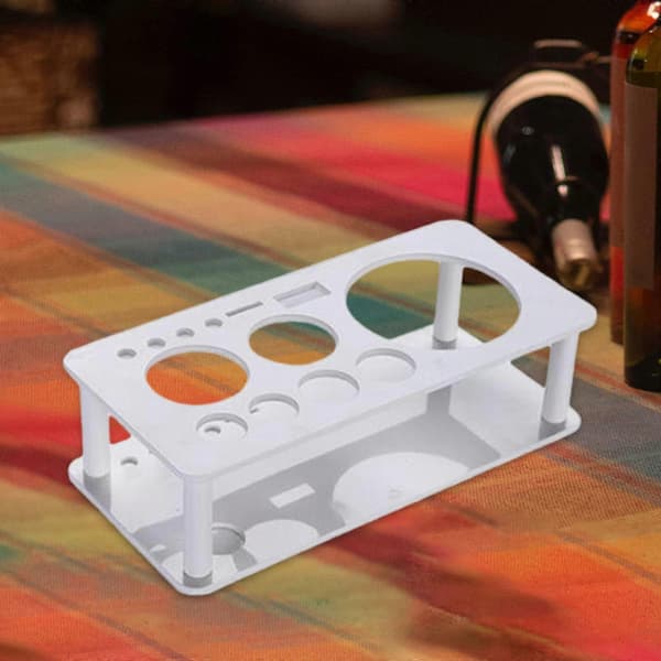 Bartender Verktygshållare, Cocktail Shaker Ställ, Praktisk Bartender Kit Förvaring Black