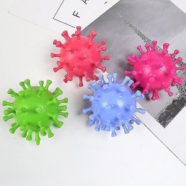 4-pack Covid 19 Coronavirus Stressboll