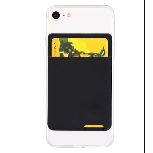 Elastisk mobiltelefonpose - Sort smartphoneetui - Universal