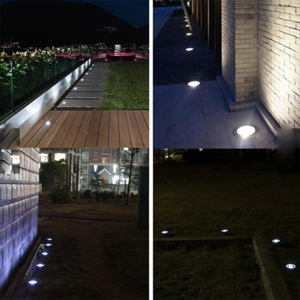 3-pack LED-landskapsbelysning för underjordisk belysning 3W(12V)