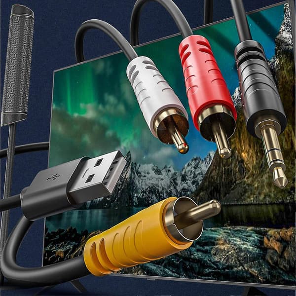 Koaksial til 3,5 mm Audio Konverter HiFi Design Støjreduktion Plug And Play Anti-interferens SPDIF til Lotus Koaksial Audio Dekoder