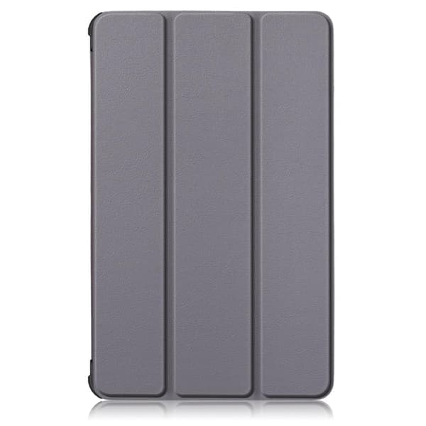 Lenovo Tab M8 2nd Gen (HD) Litchi Tri-Fold Fodral Grå Grå Grå