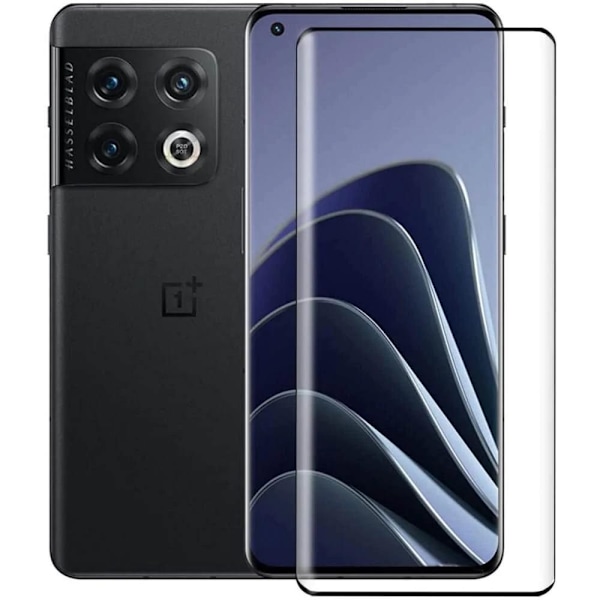 3x Glasskydd OnePlus 10 Pro Härdat Täcker hela skärmen Transparent one size