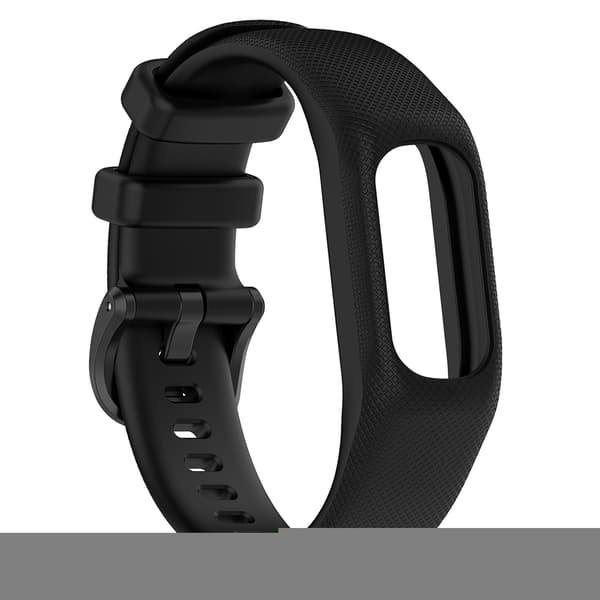 Silikonearmbånd, Garmin Vivosmart 5, sort, str. M
