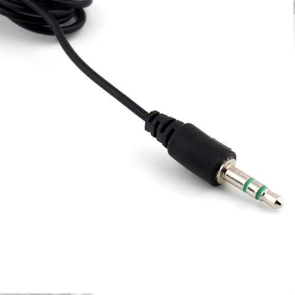 30Hz~15000Hz Mini 3.5mm Slips Lavalier Mikrofon med Klips for Forelesninger Undervisning