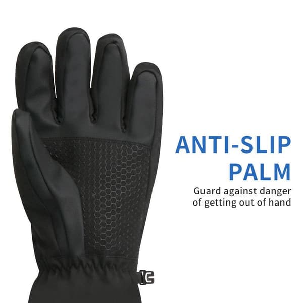 Unisex opvarmede handsker - 7,4V 2 polymer lithiumbatteri, vinterhandsker