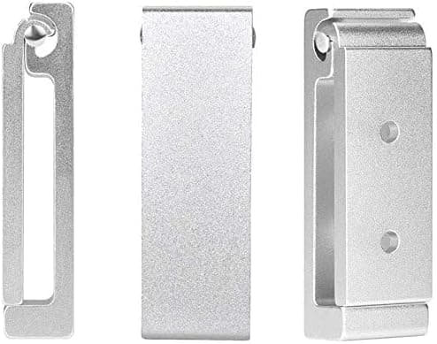 Sett med 4 sammenleggbare veggkroker - usynlige kleskroker, aluminium