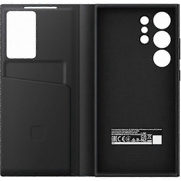 Galaxy S24 Ultra Smart View Pungcover, Sort