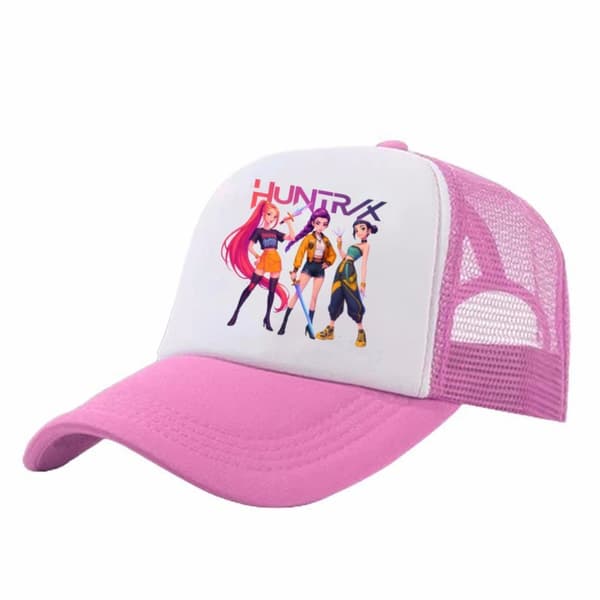 Tegneserie-trykt nettingbaseballcaps, stil 11