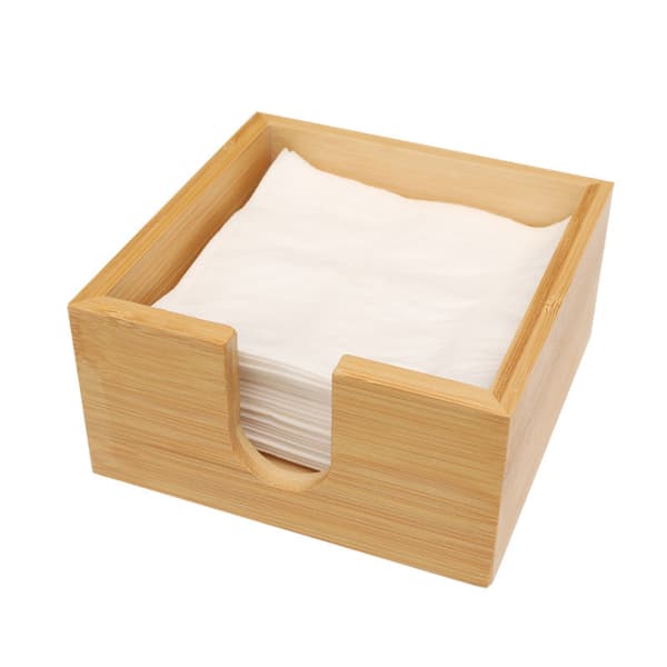 Paperipyyheteline paperiannostelija bambu 3 kpl
