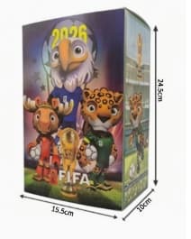 FIFA World Cup 20 cm Jaguar Maskot Skrivebordsfigur Trofæ A