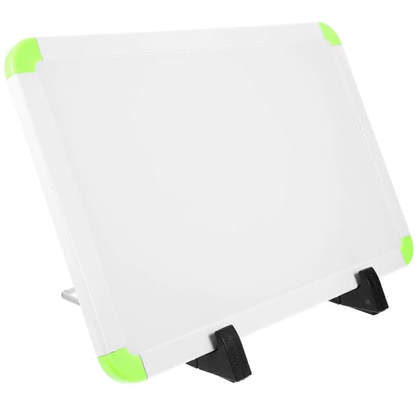 1 sæt lille whiteboard, tør sletning whiteboard, bærbart whiteboard, desktop graffiti skrivebræt