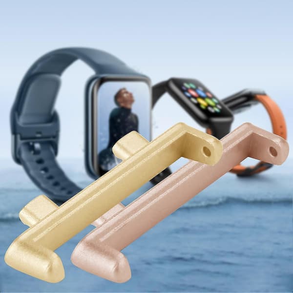 Urrem Connector Quick Release Rustfrit Stål Urrem Adapter Spænde Udskiftning til OPPO Watch 2 46mm