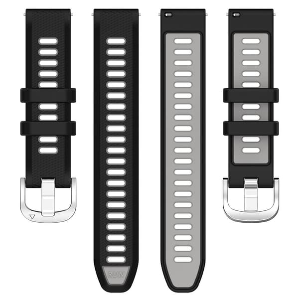 Silikoniranneke Garmin Forerunner 265 / 265S - 18mm Musta /