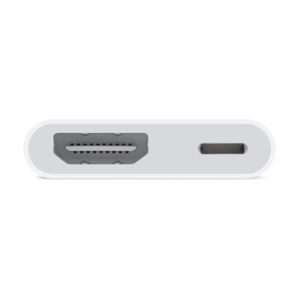 Lightning–digitaalinen AV-sovitin (Lightning–HDMI) valkoinen