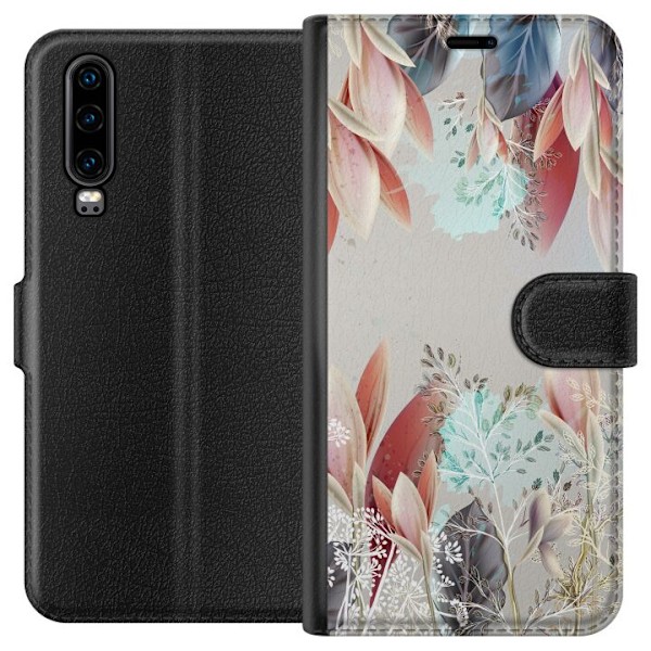 Huawei P30 Plånboksfodral Dove