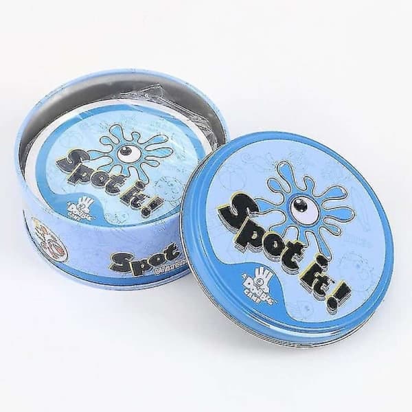 Perfekt Spot It Klassiske Spillekort - Perfekt Gone Camping Blue octopus