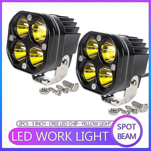 7,6 cm LED-lisävalo ajoon, LED-valopalkit, sumuvalot kuorma-autoon ja autoon