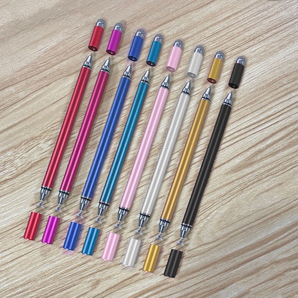 Kapacitiv skärm för pekpenna Universal Stylus-pennor för pekskärmsenheter för iPad Tablet Bärbara datorer Alla kapacitiva T Gold