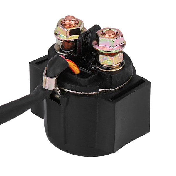 Startrelä Solenoid, Hög Ampere Enhet Direkt Plug-in Ersättning för GY6 Scooter Moped ATV, Säkerställer Stabila Egenskaper och Hög